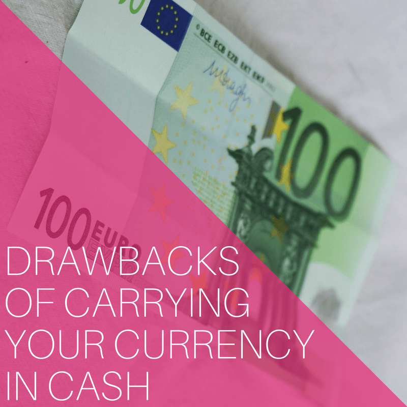 Currency Exchange Edinburgh Airport - drawbacks of carrying foreign currency